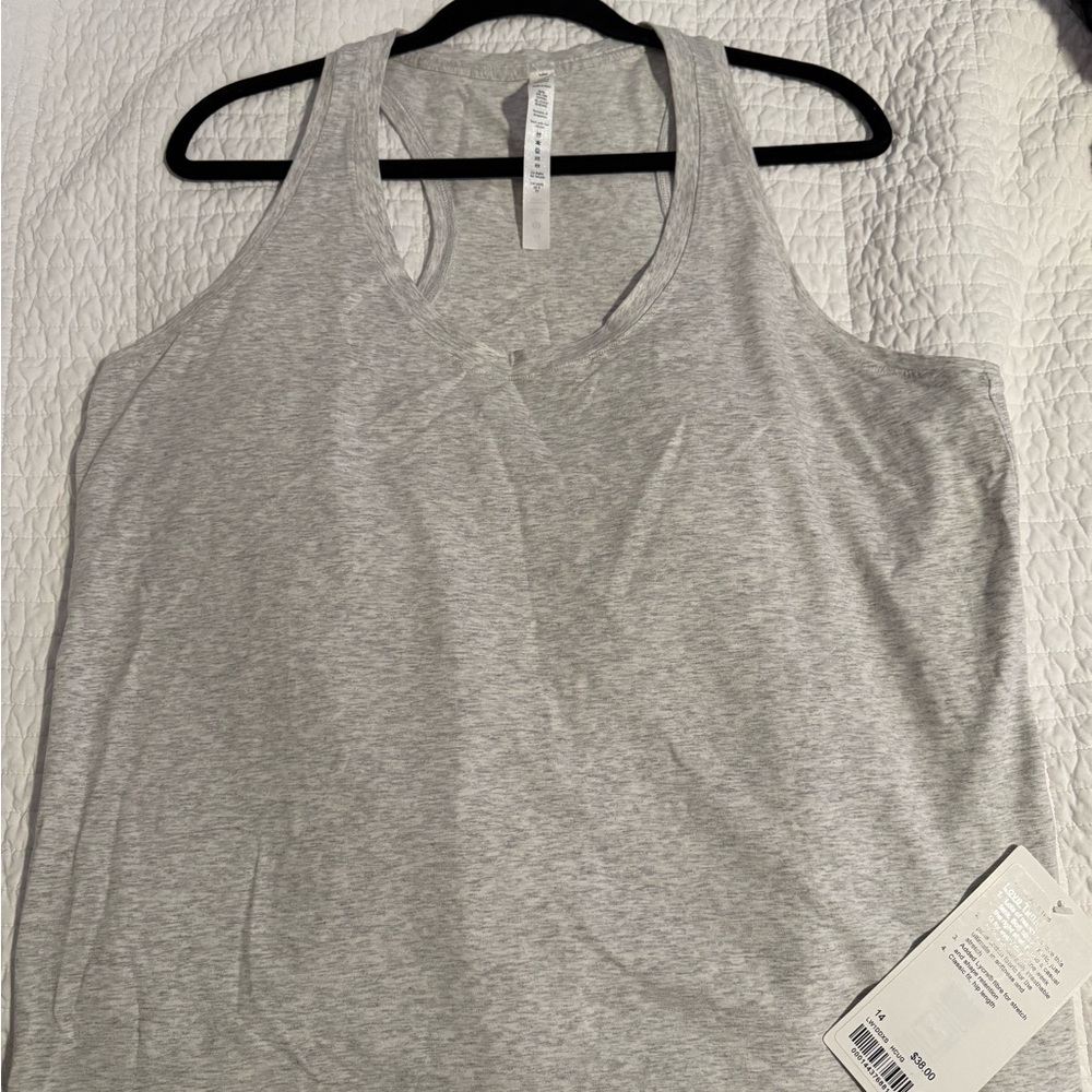 Lululemon Athletica Gray Tank Top Soft Athletic Style